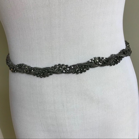 black embellished belt for dress